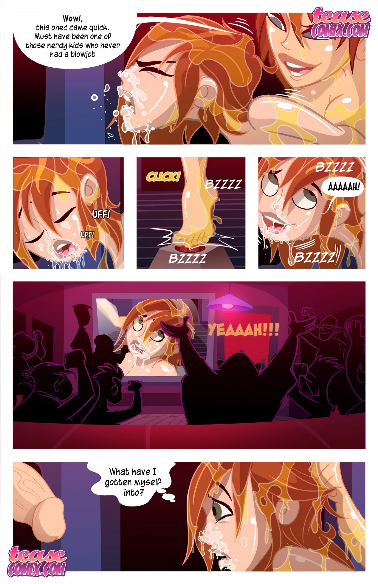 CHEER FIGHT porn comic picture 34
