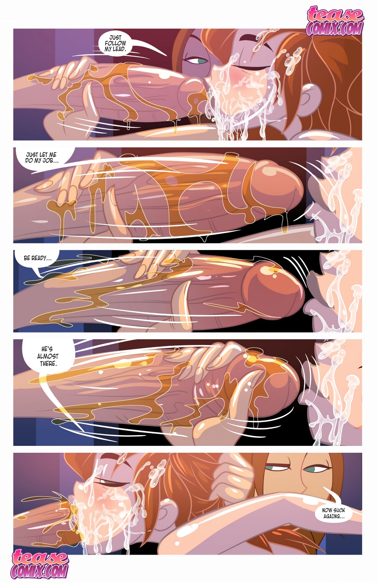 CHEER FIGHT porn comic picture 47
