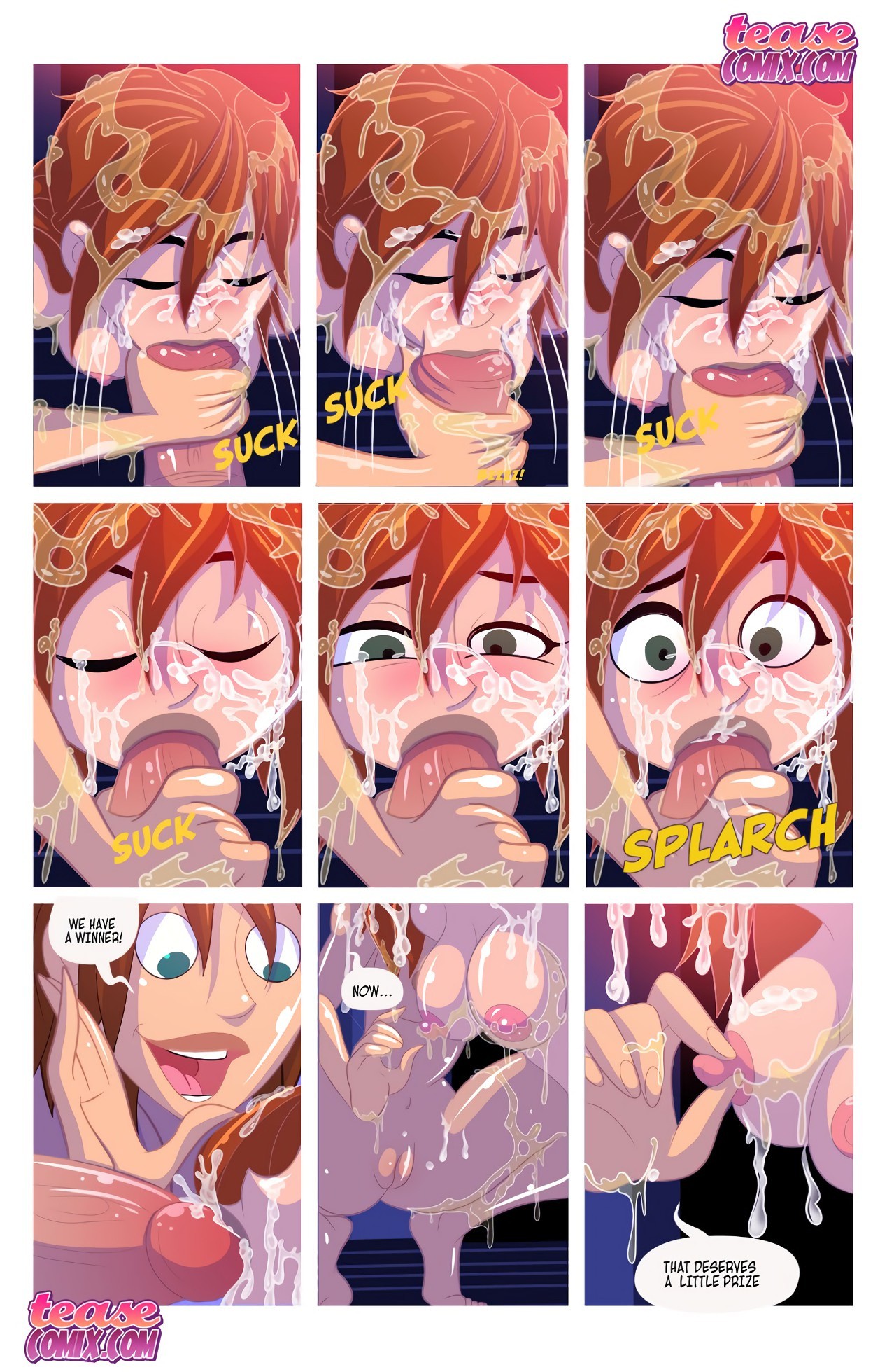 CHEER FIGHT porn comic picture 48