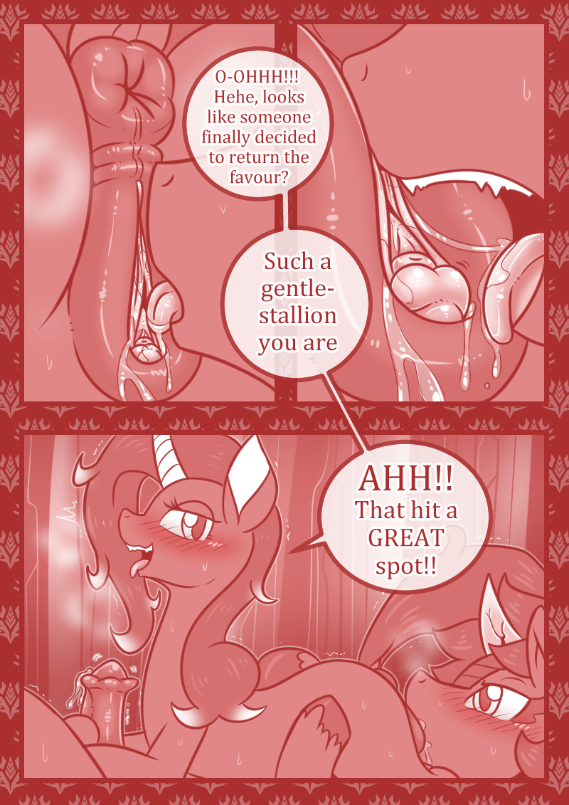 Crossover Story Act 2: Black Unicorn porn comic picture 15