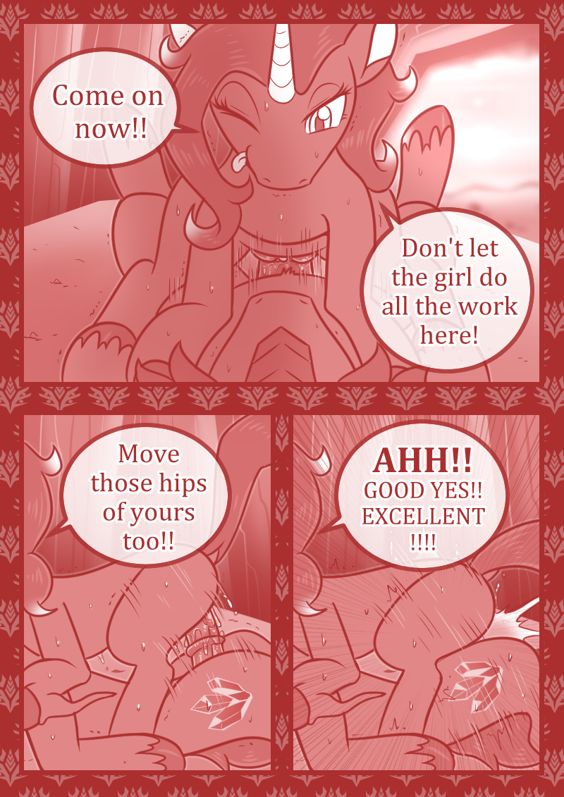 Crossover Story Act 2: Black Unicorn porn comic picture 18