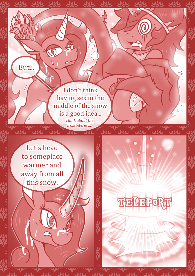 Crossover Story Act 2: Black Unicorn porn comic picture 3