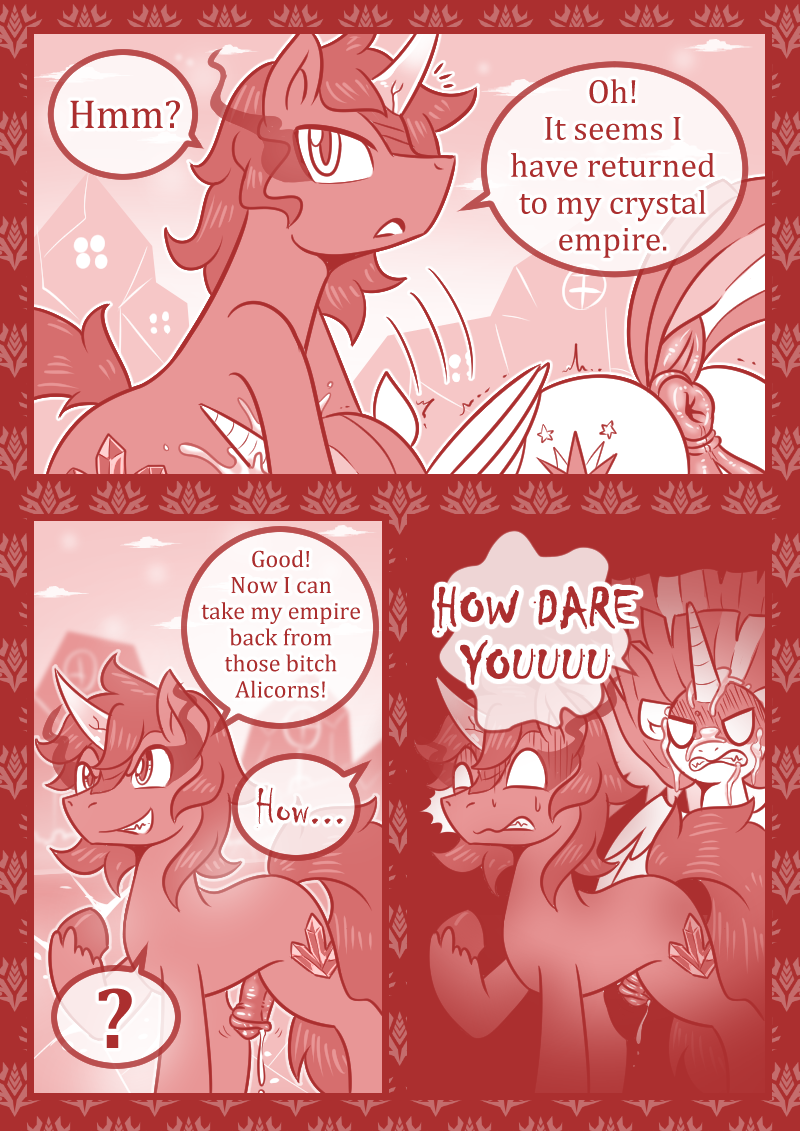 Crossover Story Act 2: Black Unicorn porn comic picture 31