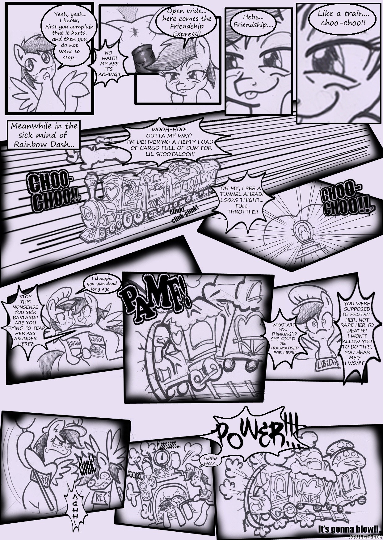 Cuddle Clouds porn comic picture 25