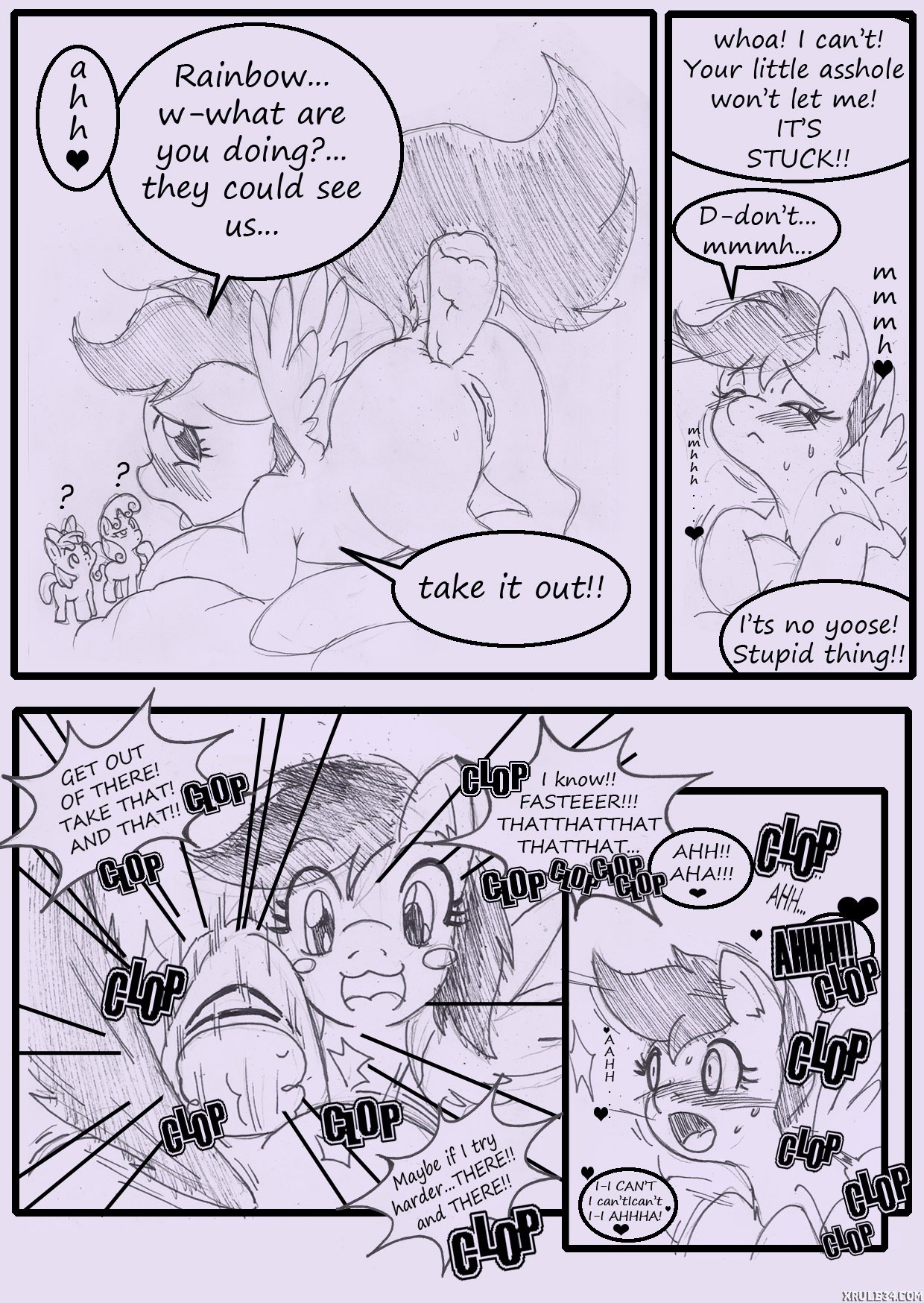 Cuddle Clouds porn comic picture 6