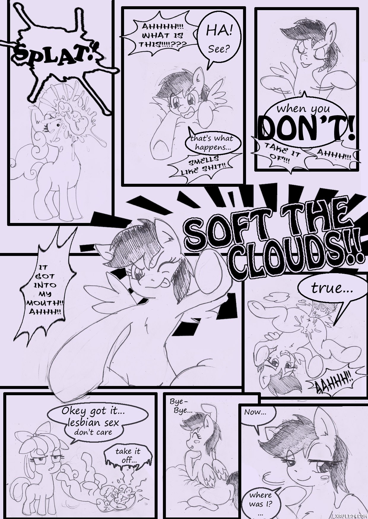 Cuddle Clouds porn comic picture 9