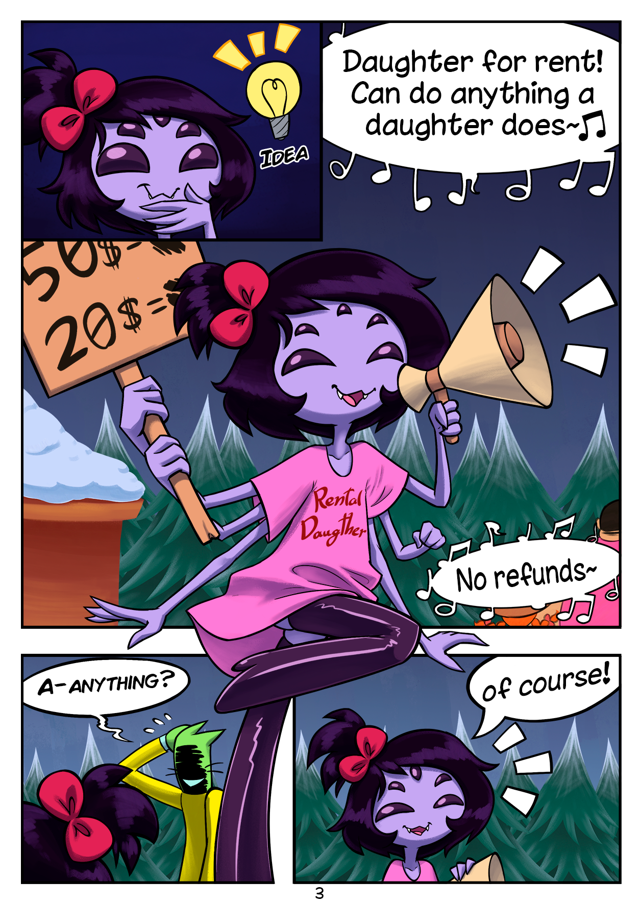 Cuddles for Sale porn comic picture 5