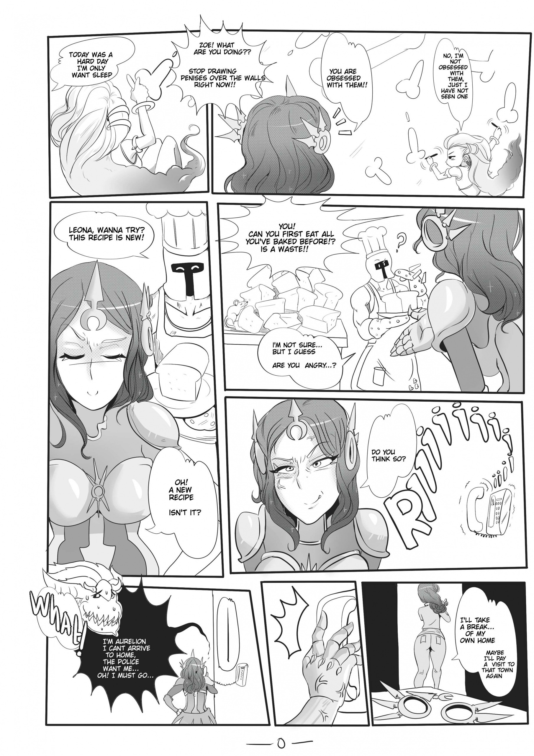 Cute Magic 3: Leona, the Radiant Dawn porn comic picture 2