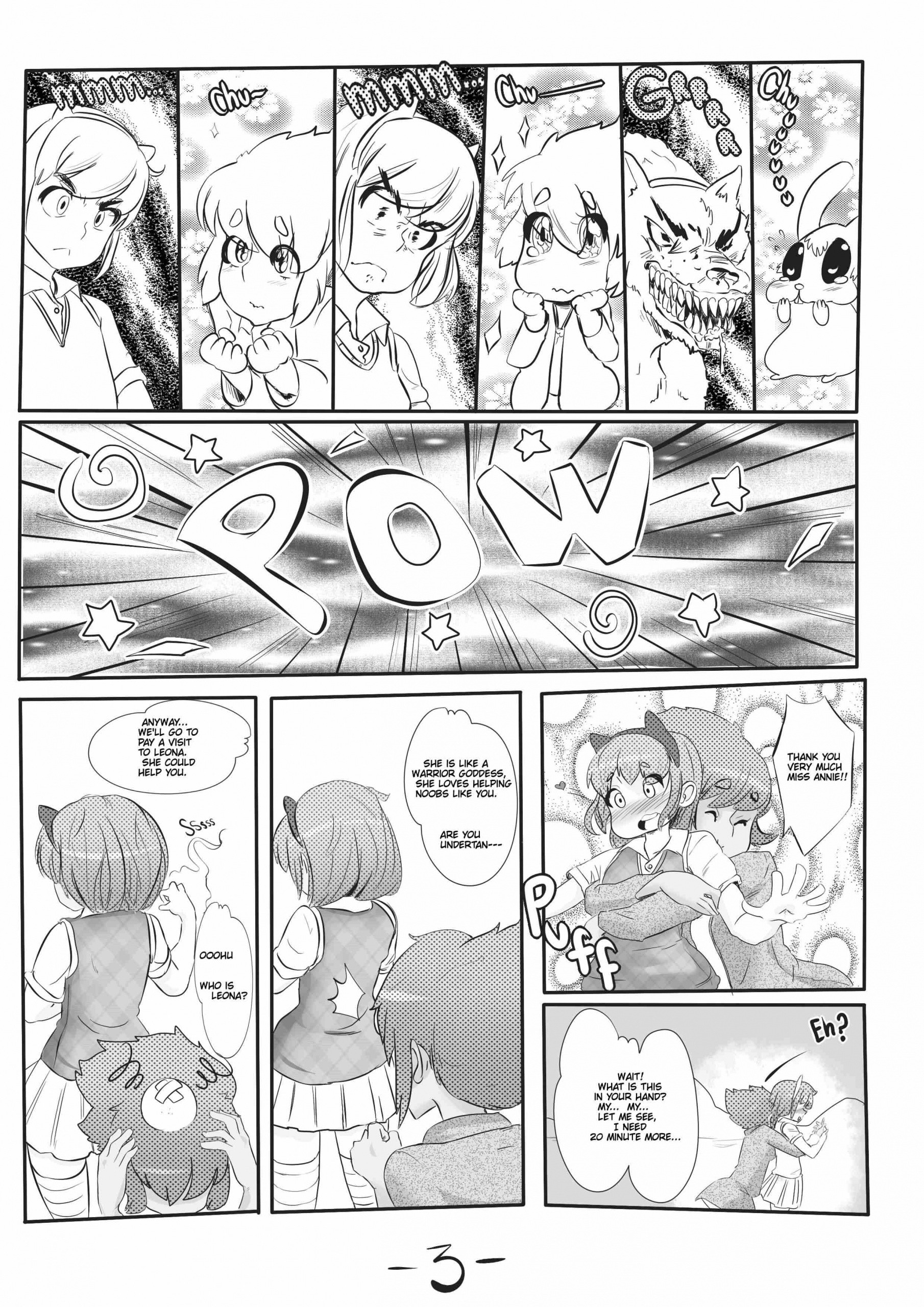 Cute Magic 3: Leona, the Radiant Dawn porn comic picture 5