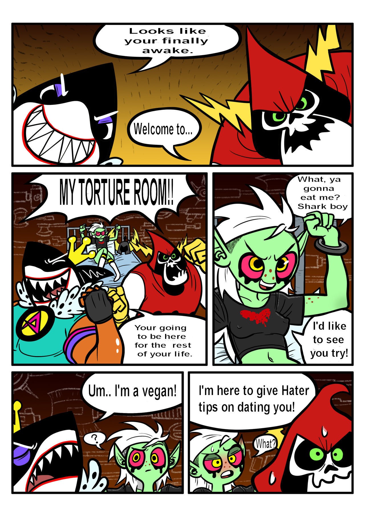 Dominator's Double Date!! porn comic picture 3