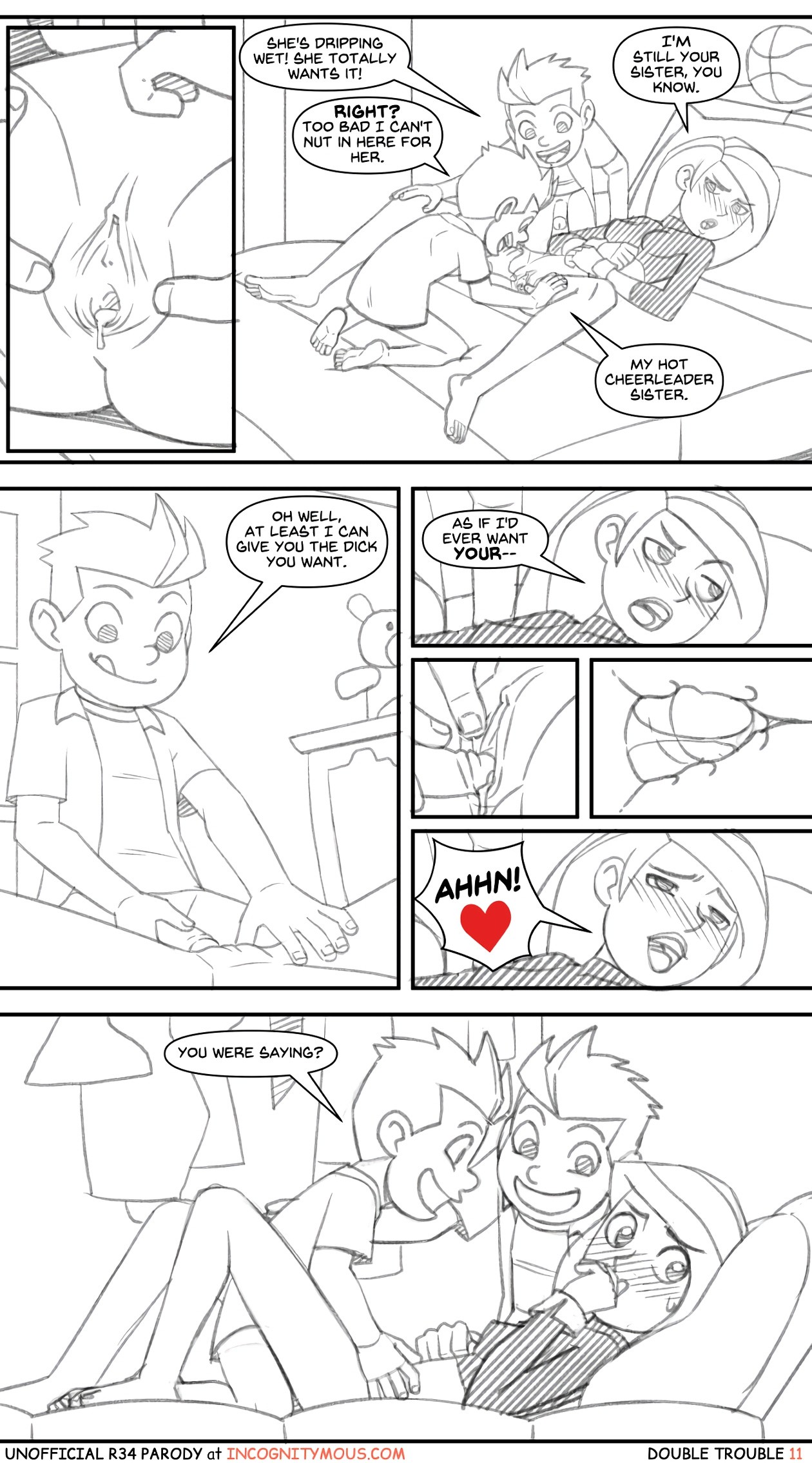 Double Trouble - Incognitymous porn comic picture 12