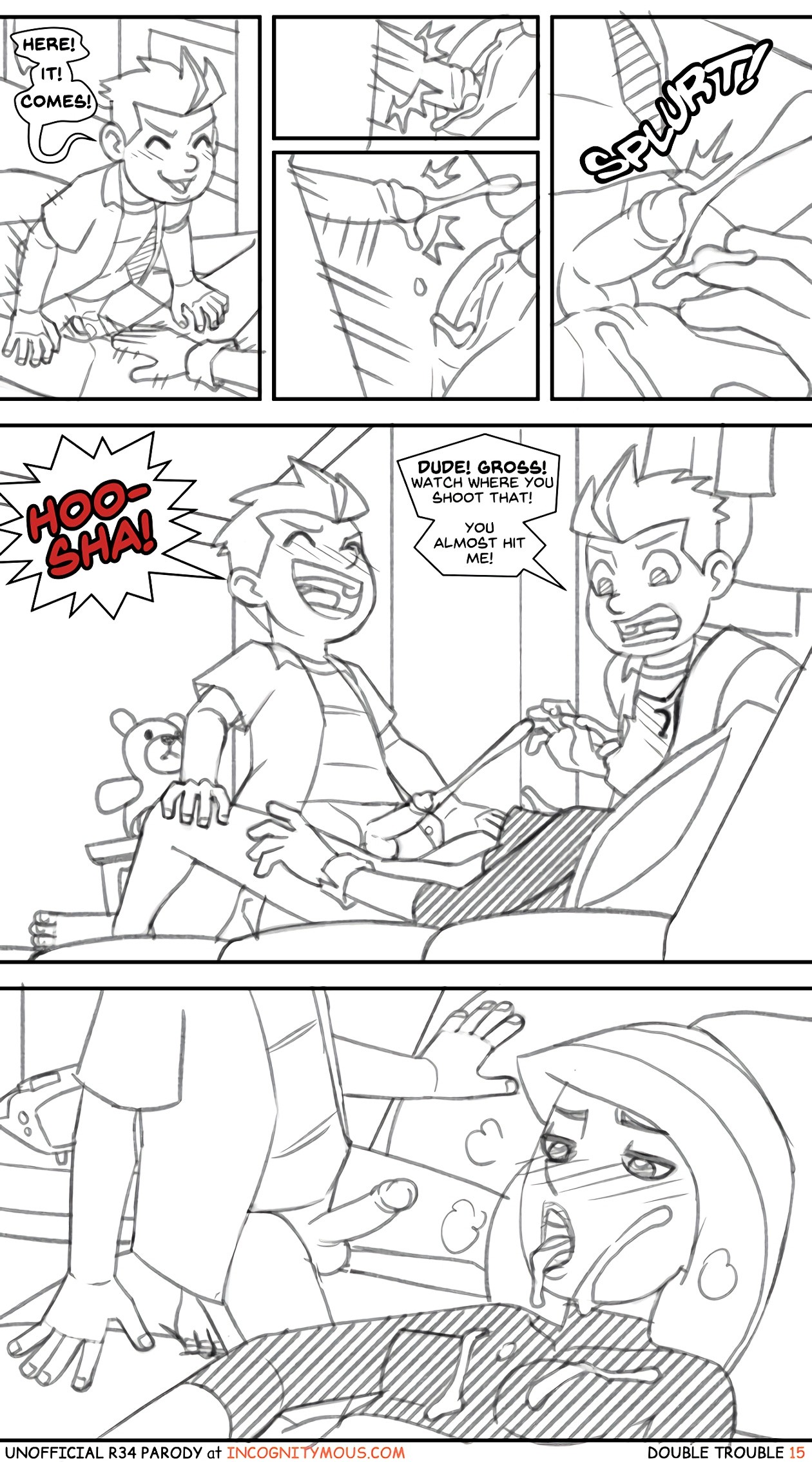 Double Trouble - Incognitymous porn comic picture 16