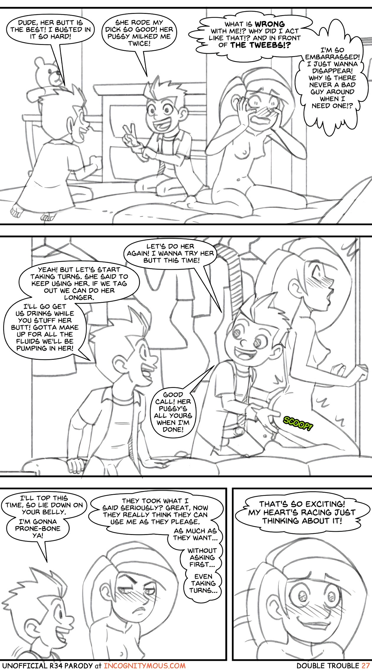 Double Trouble - Incognitymous porn comic picture 28