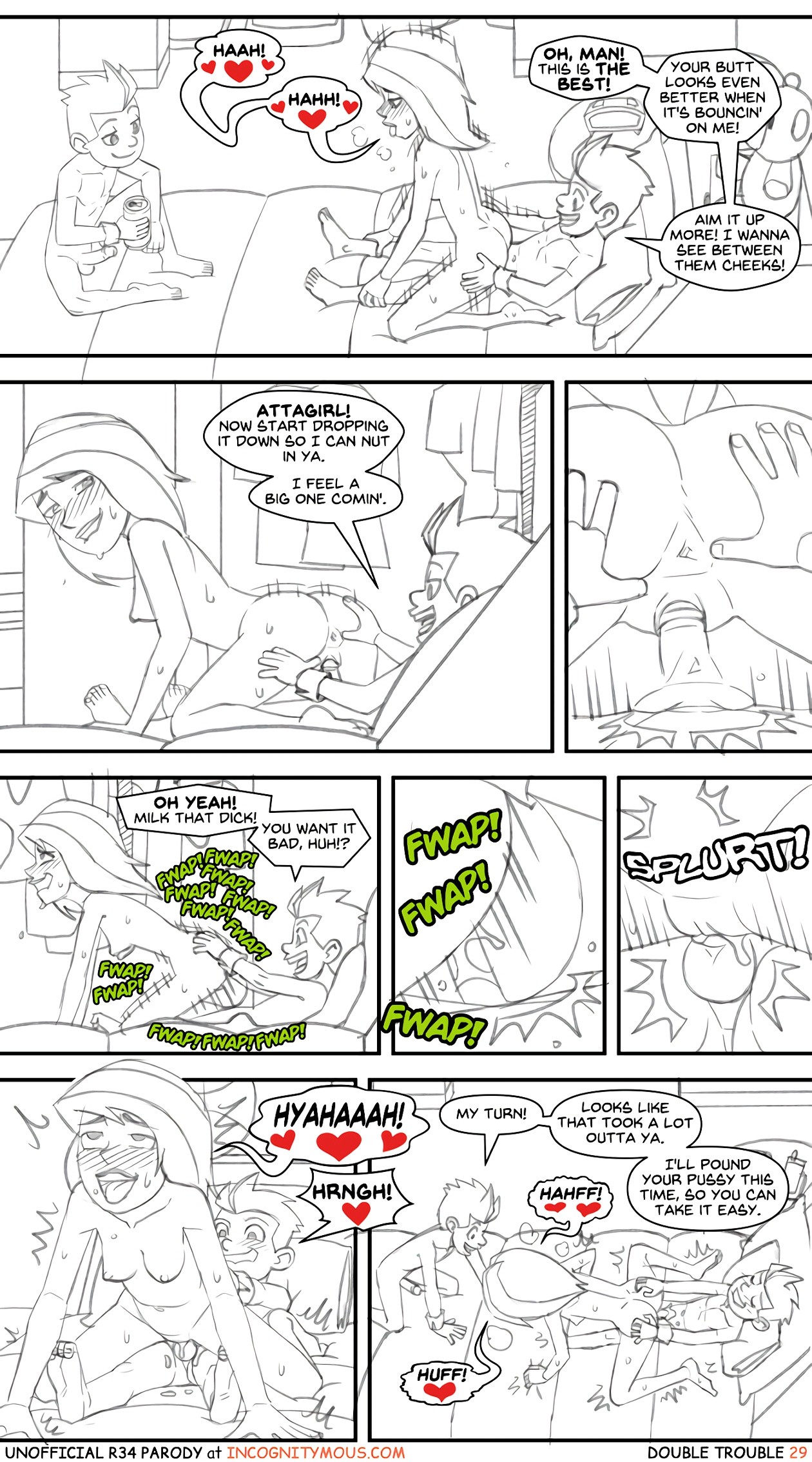 Double Trouble - Incognitymous porn comic picture 30