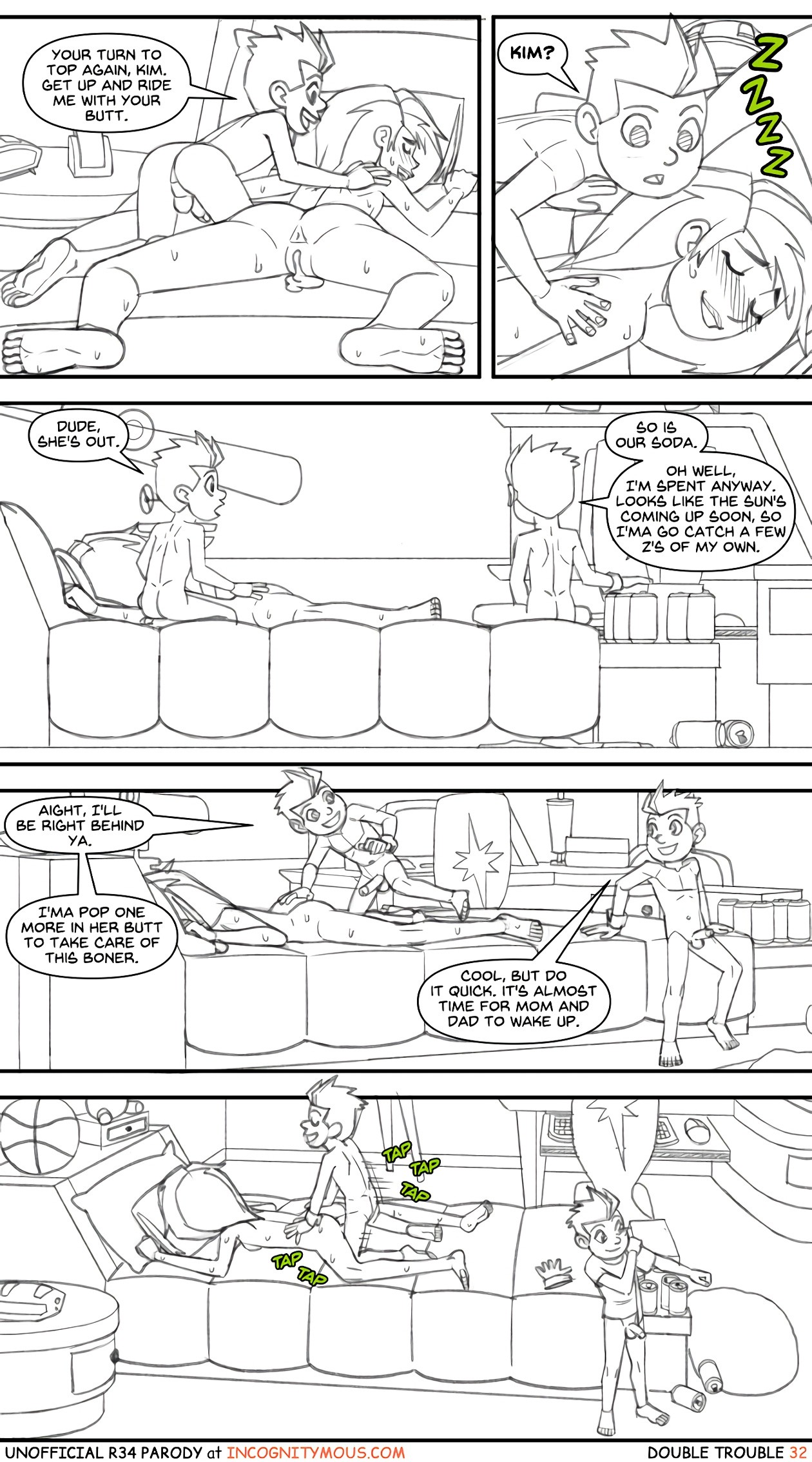 Double Trouble - Incognitymous porn comic picture 33