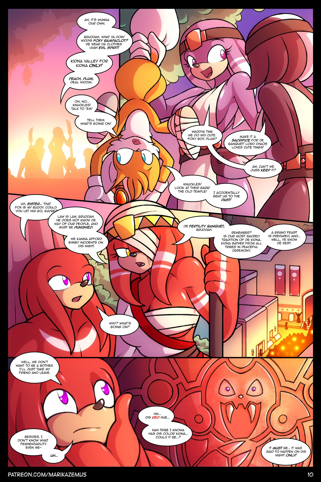 Echidna Nights porn comic picture 10