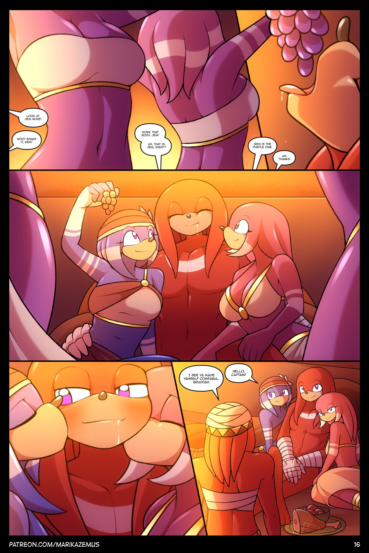 Echidna Nights porn comic picture 16