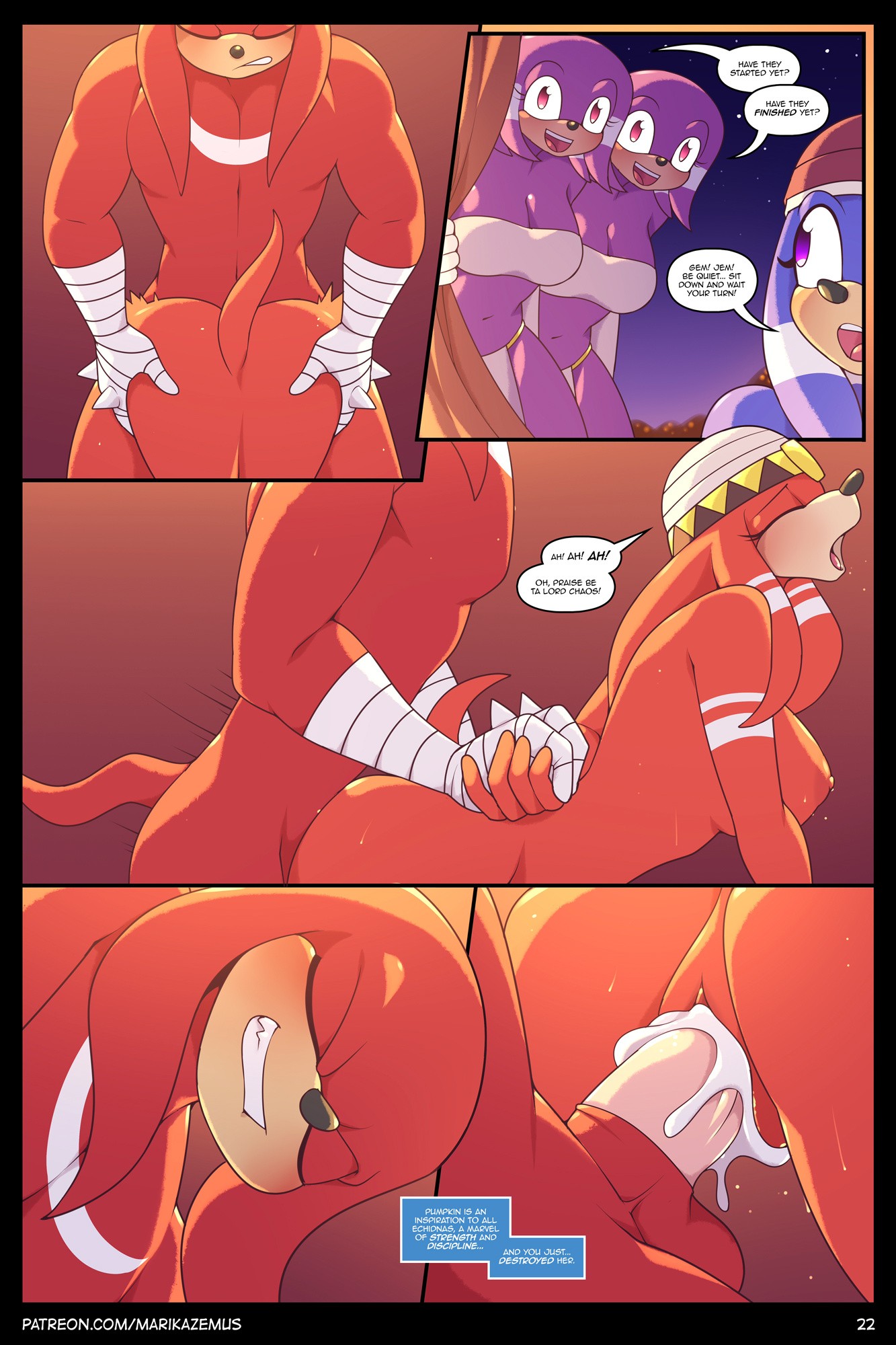 Echidna Nights porn comic picture 22