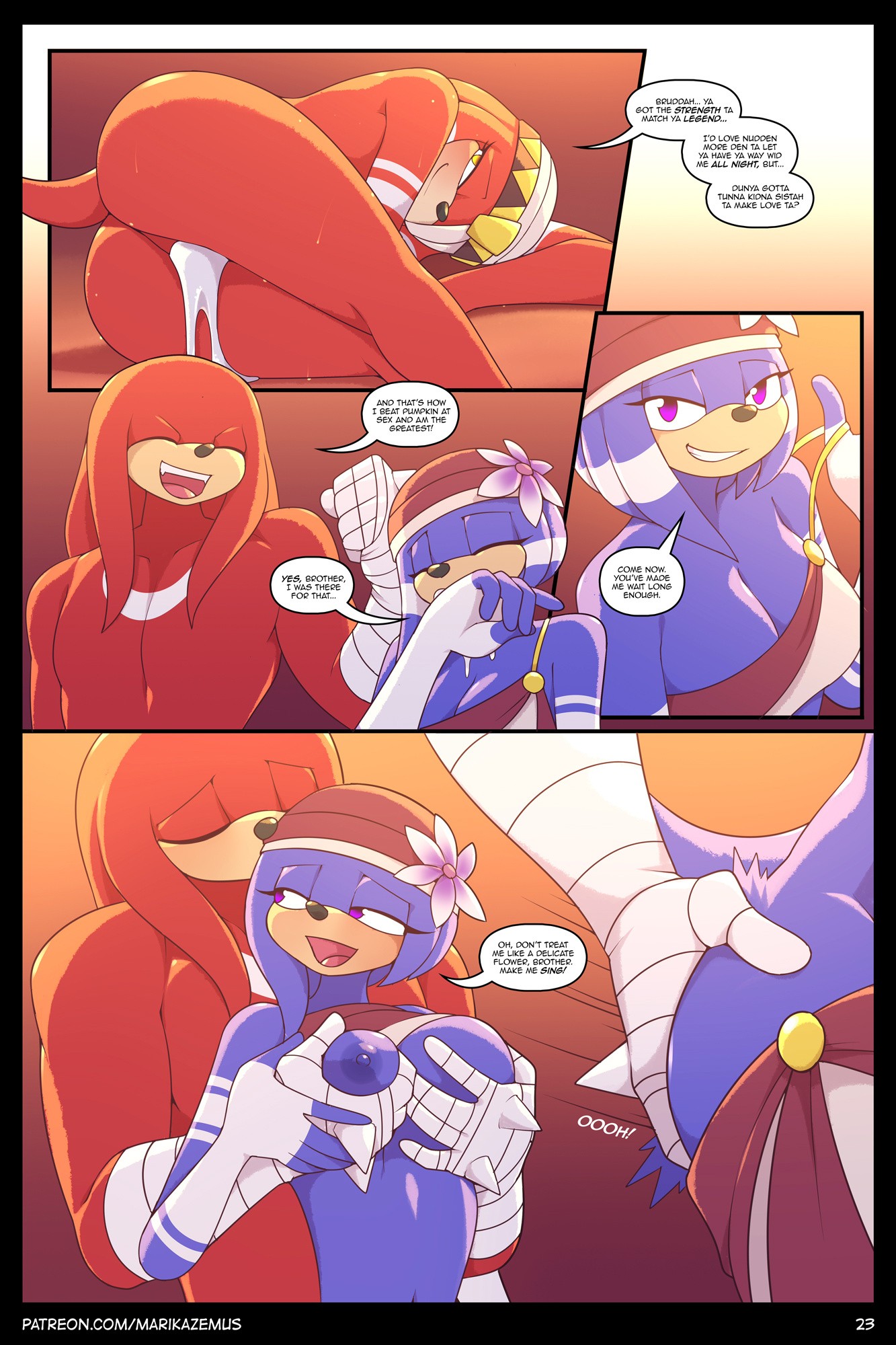 Echidna Nights porn comic picture 23