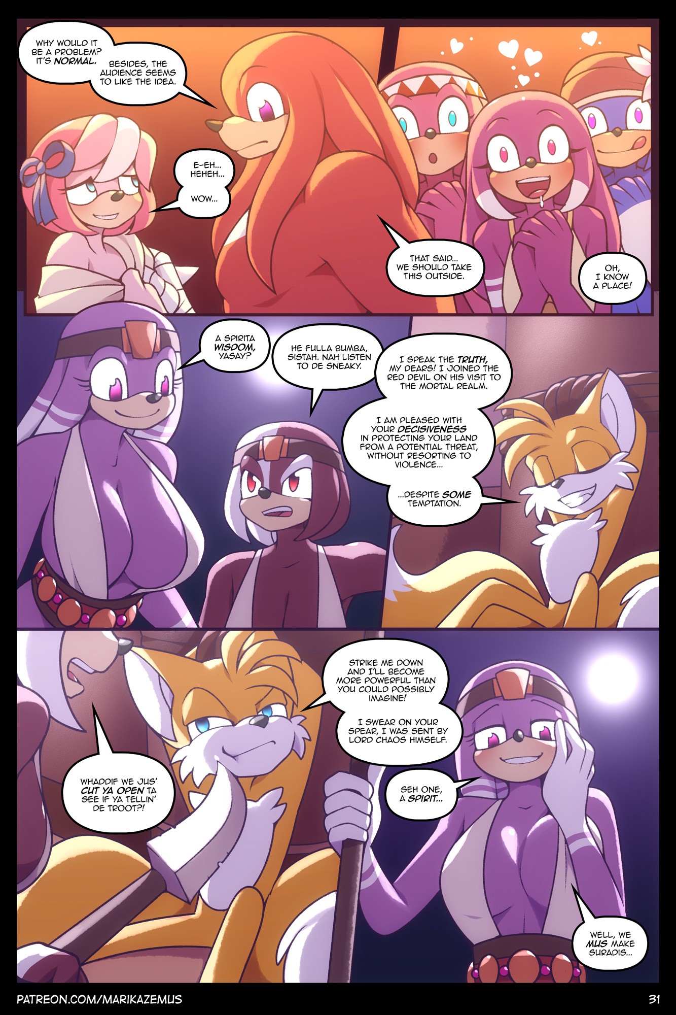 Echidna Nights porn comic picture 31