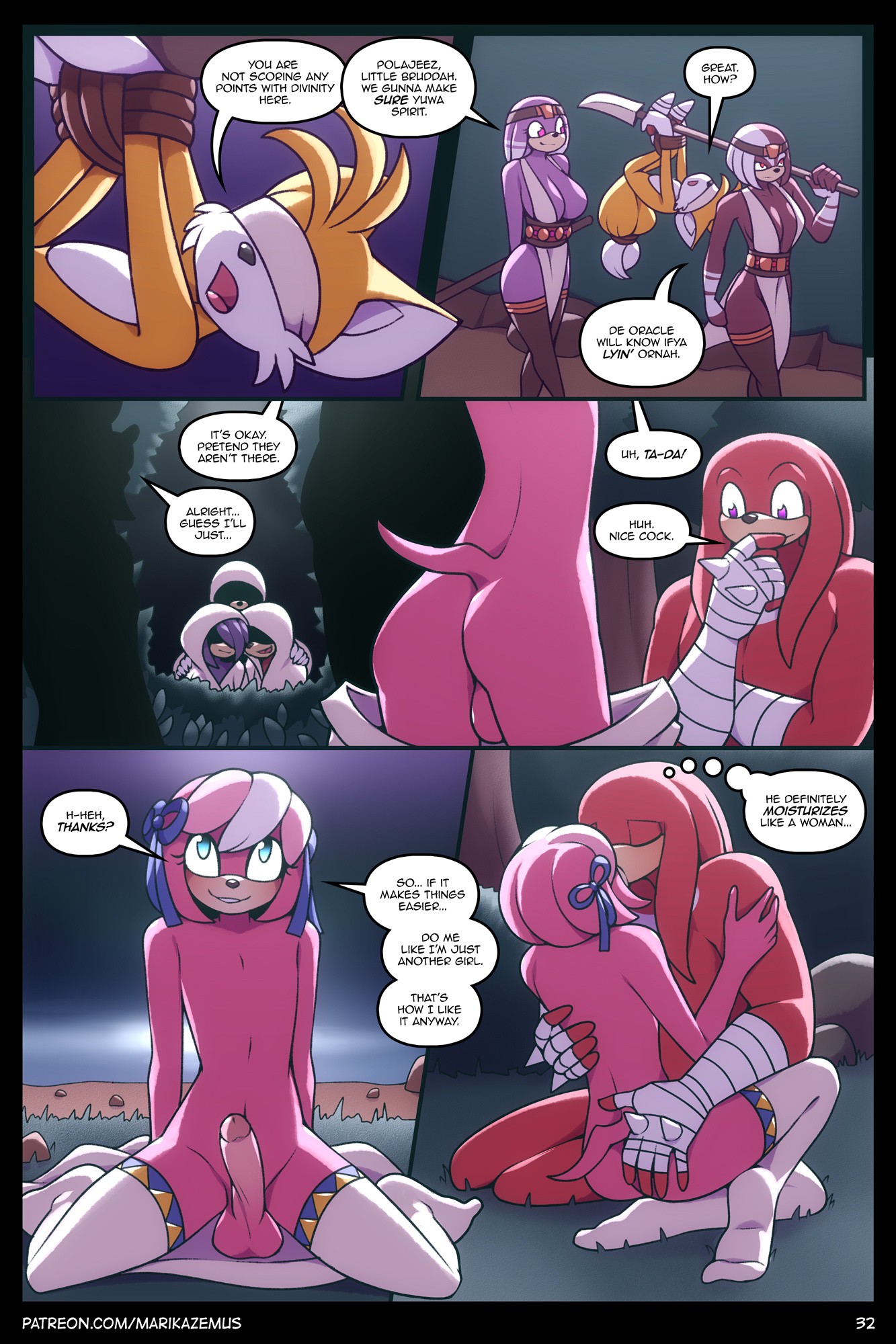 Echidna Nights porn comic picture 32