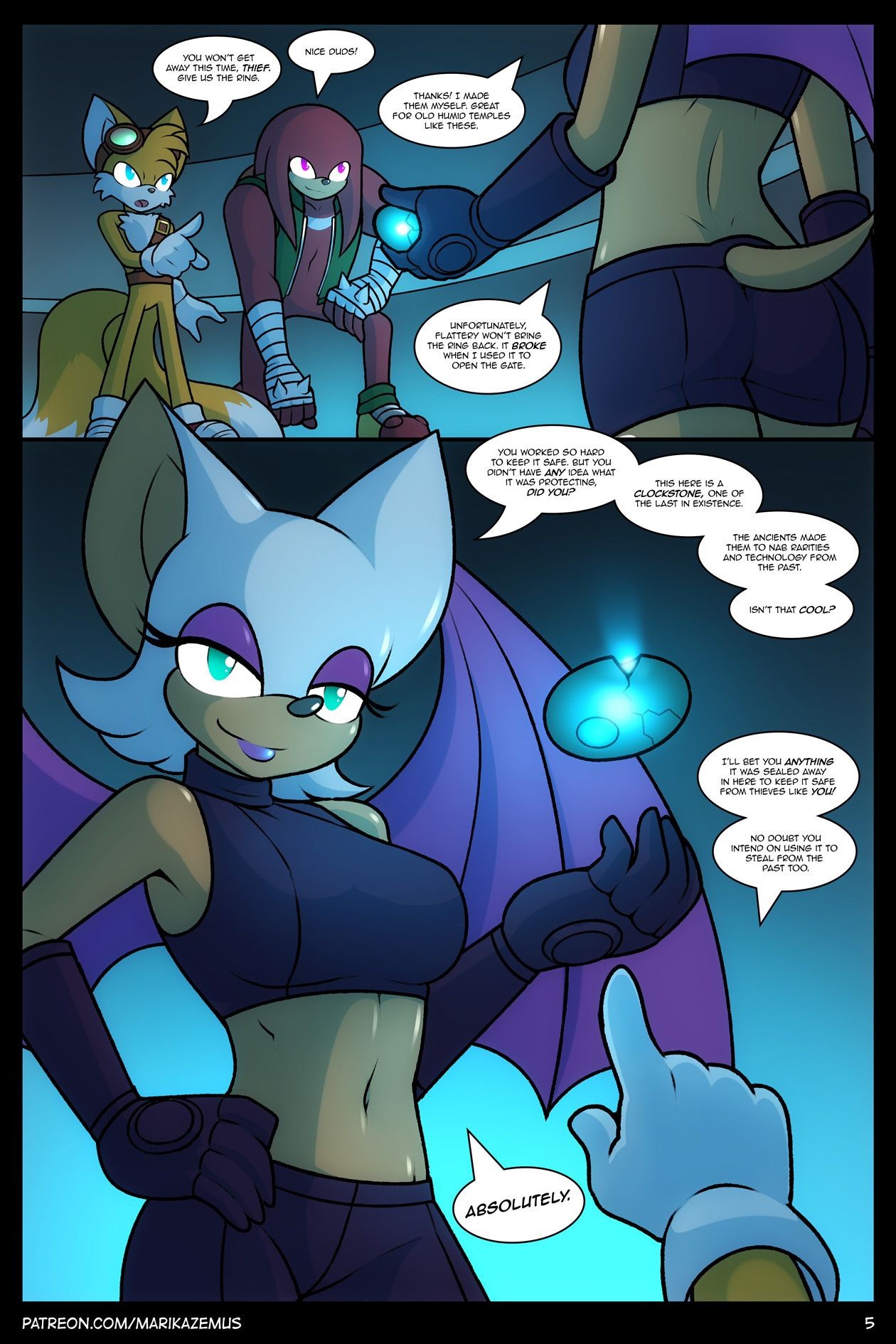 Echidna Nights porn comic picture 5