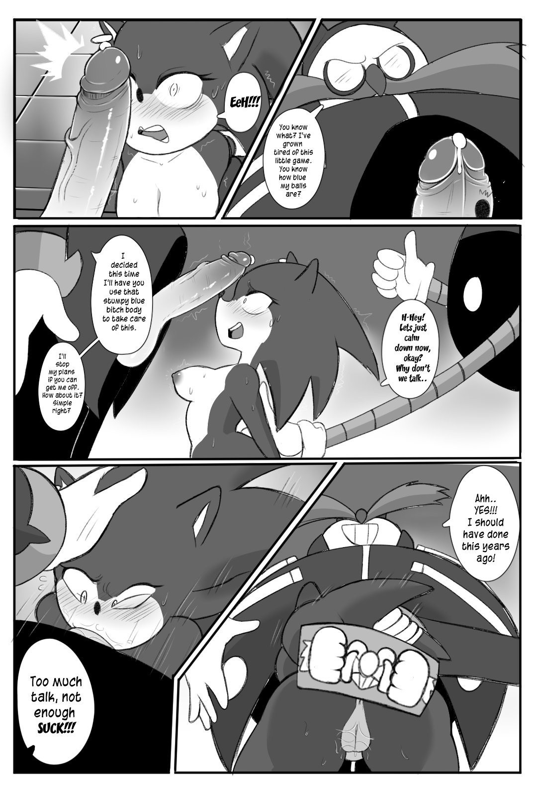 Eggman's Revenge porn comic picture 3