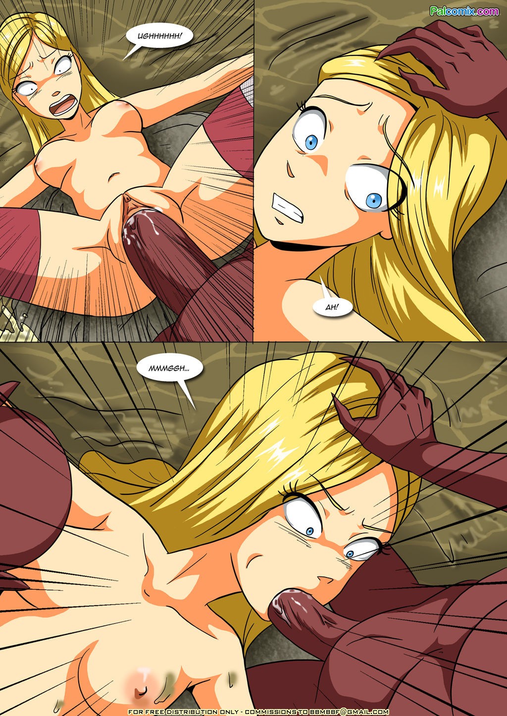 Enslaved Guardians porn comic picture 26