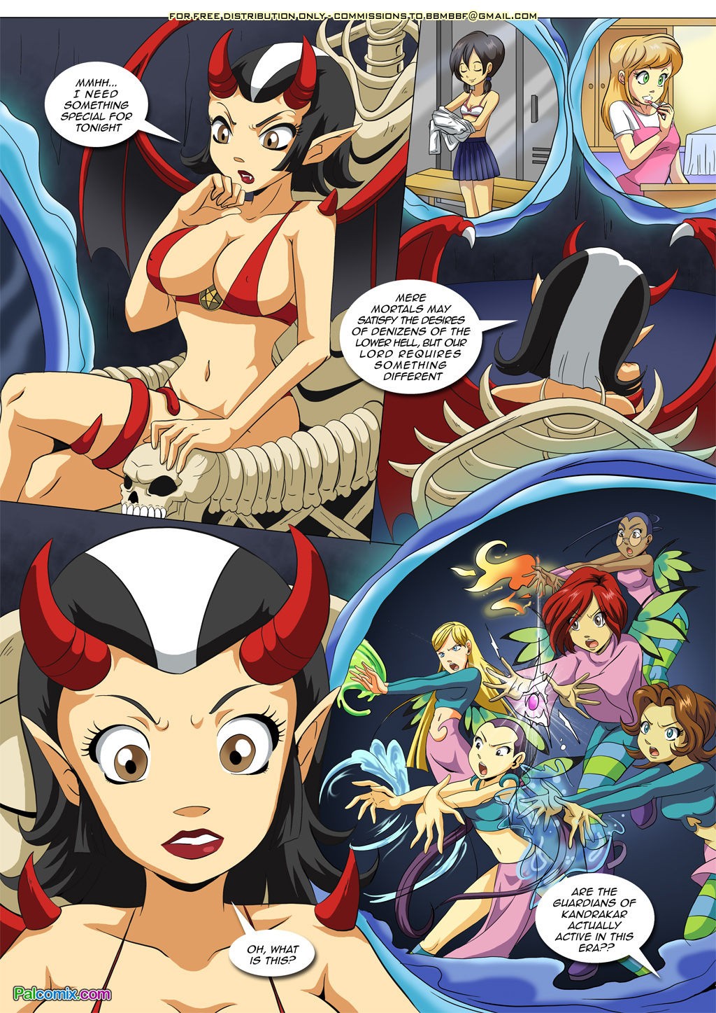 Enslaved Guardians porn comic picture 3