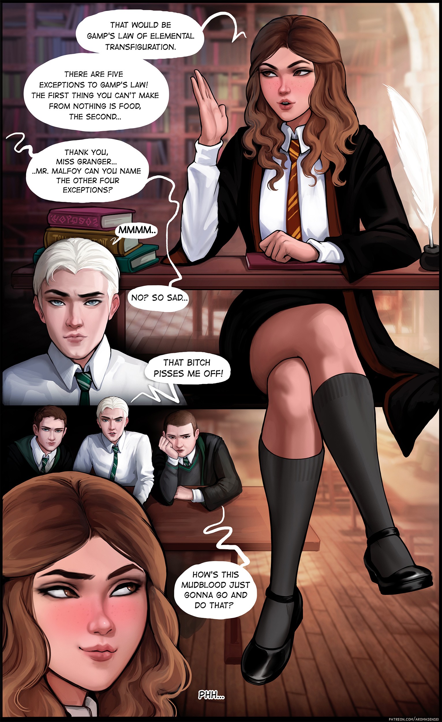 Extra Lesson porn comic picture 3