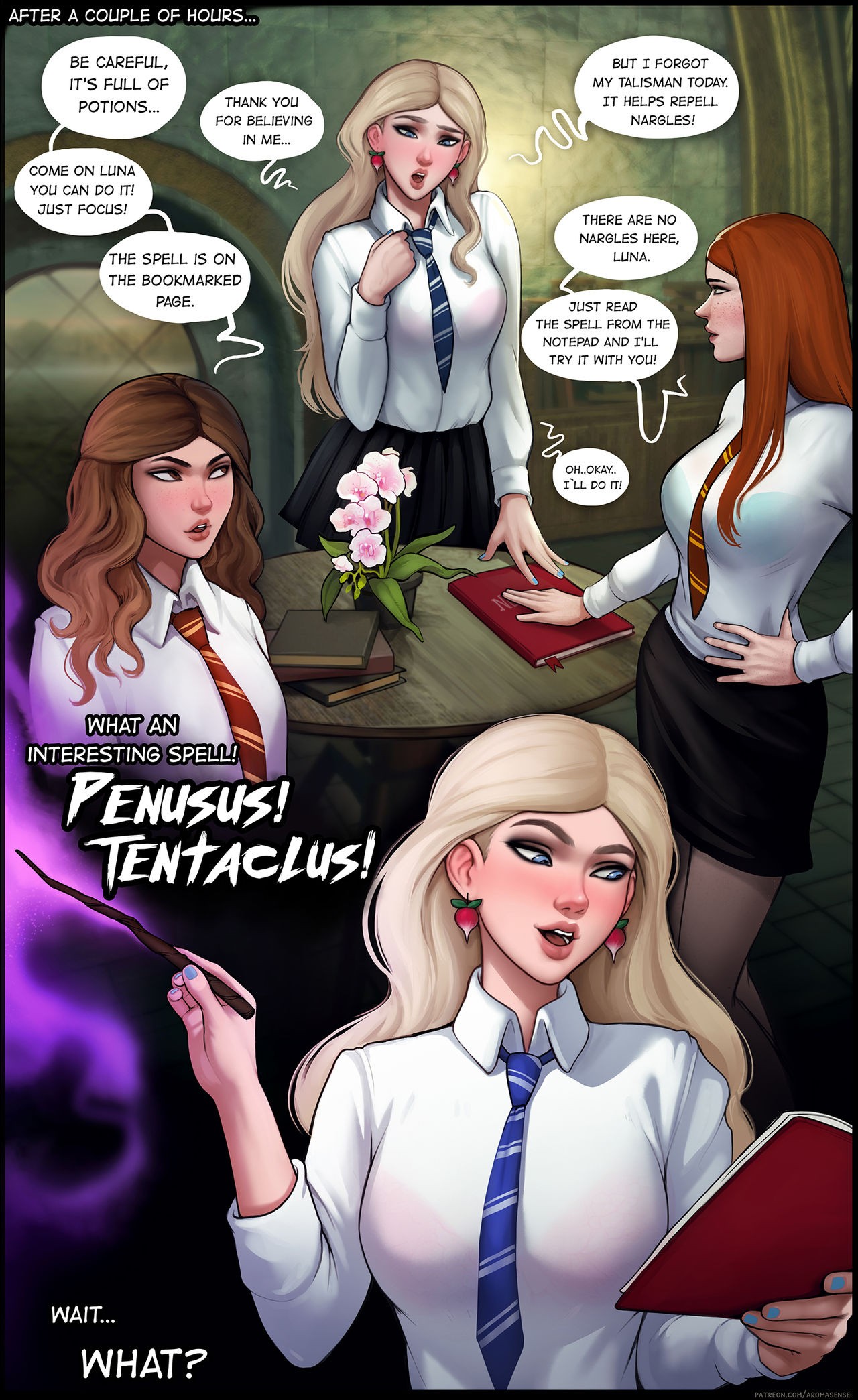 Extra Lesson porn comic picture 8