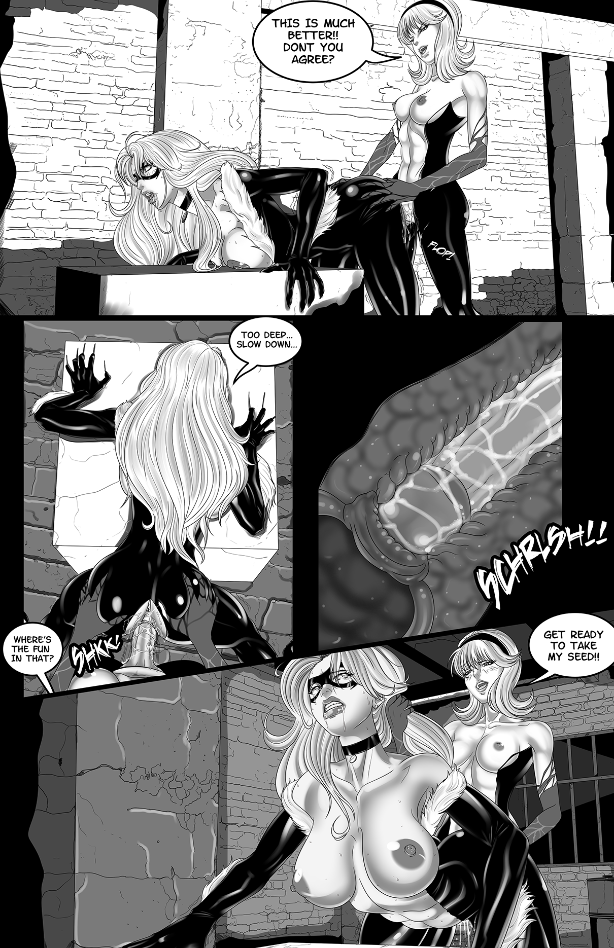Felicia's Spider-Problem porn comic picture 7