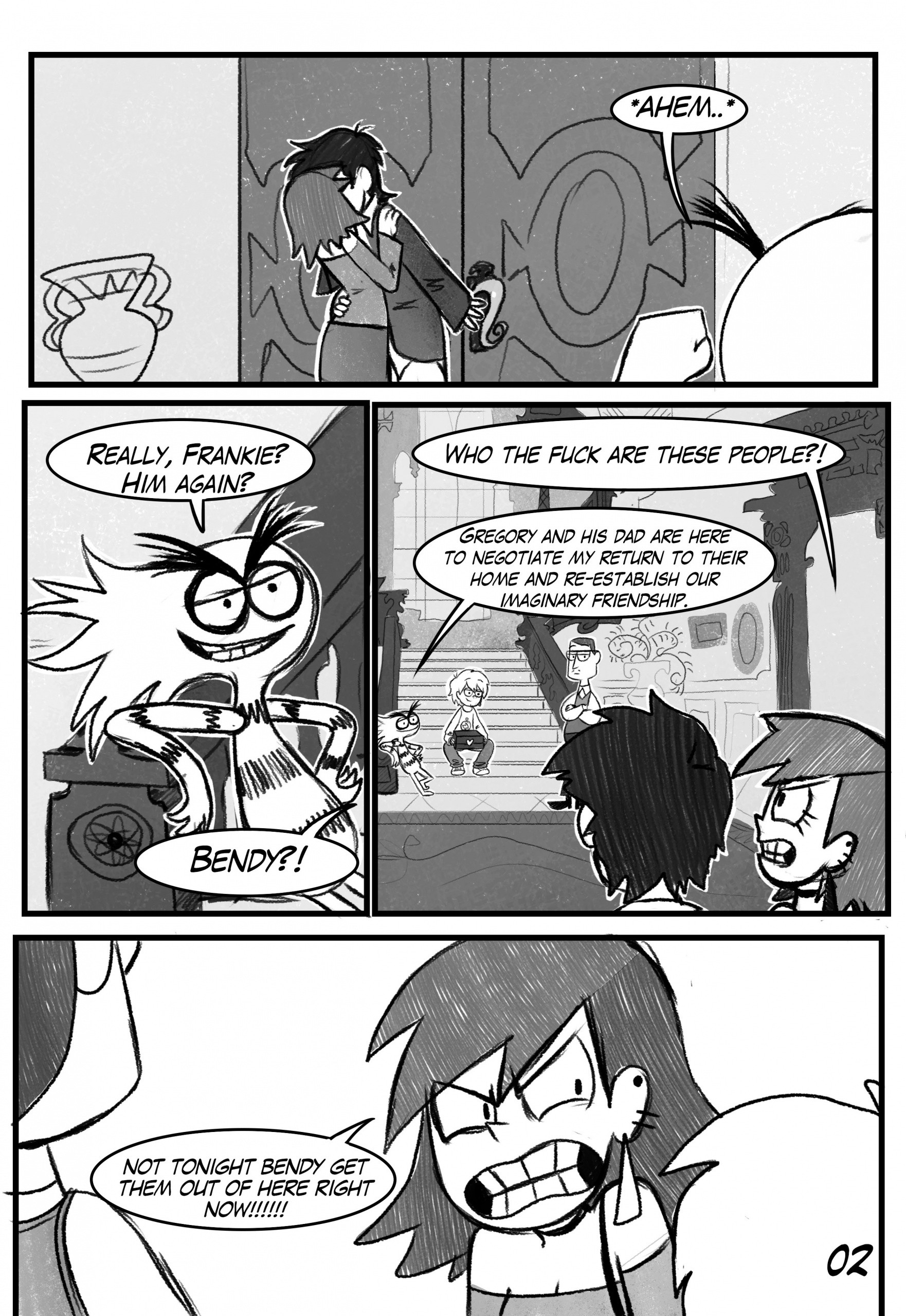 Foster's Home for Imaginary Friends - Inker Shike porn comic picture 2