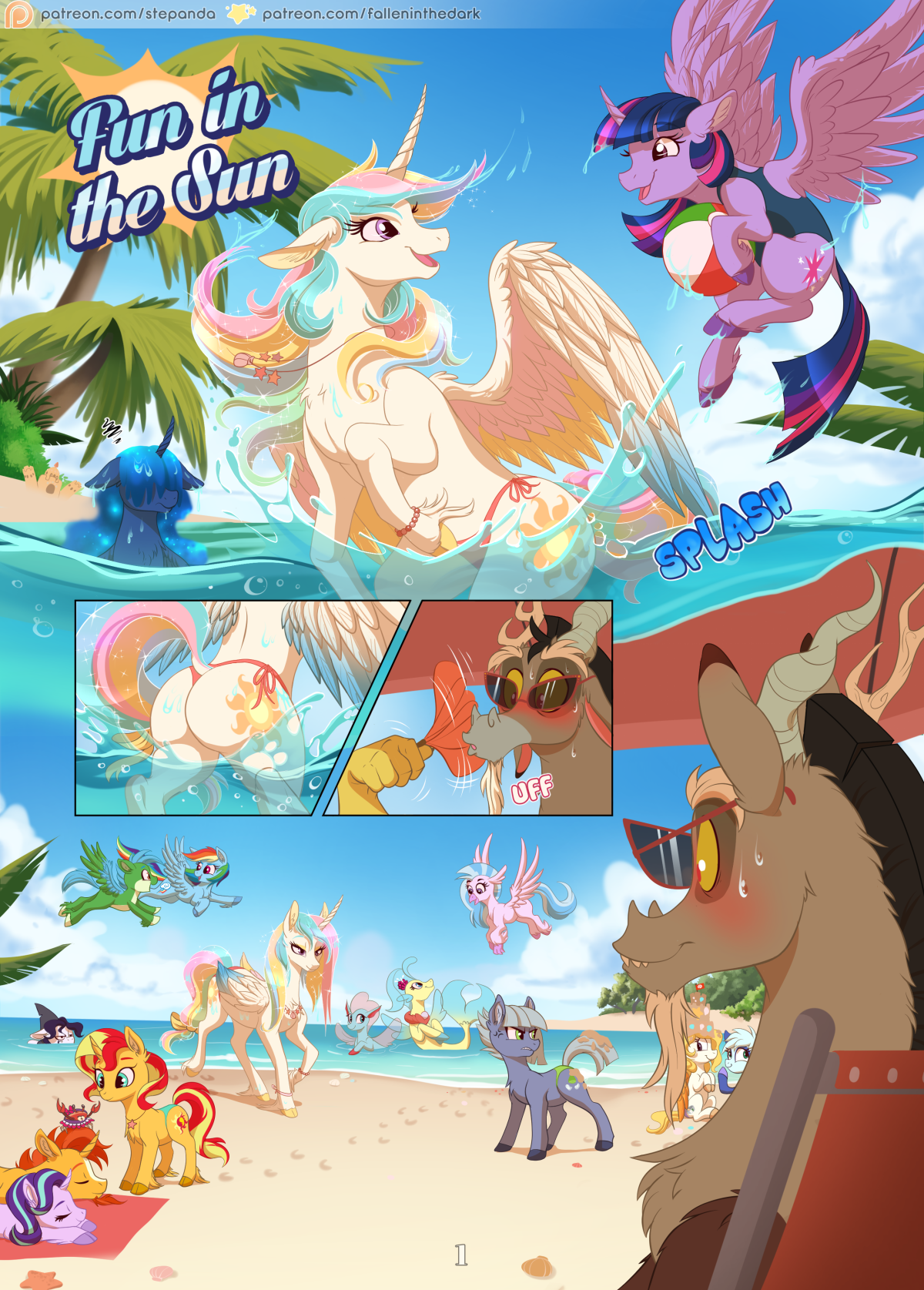 Fun in the Sun porn comic picture 3