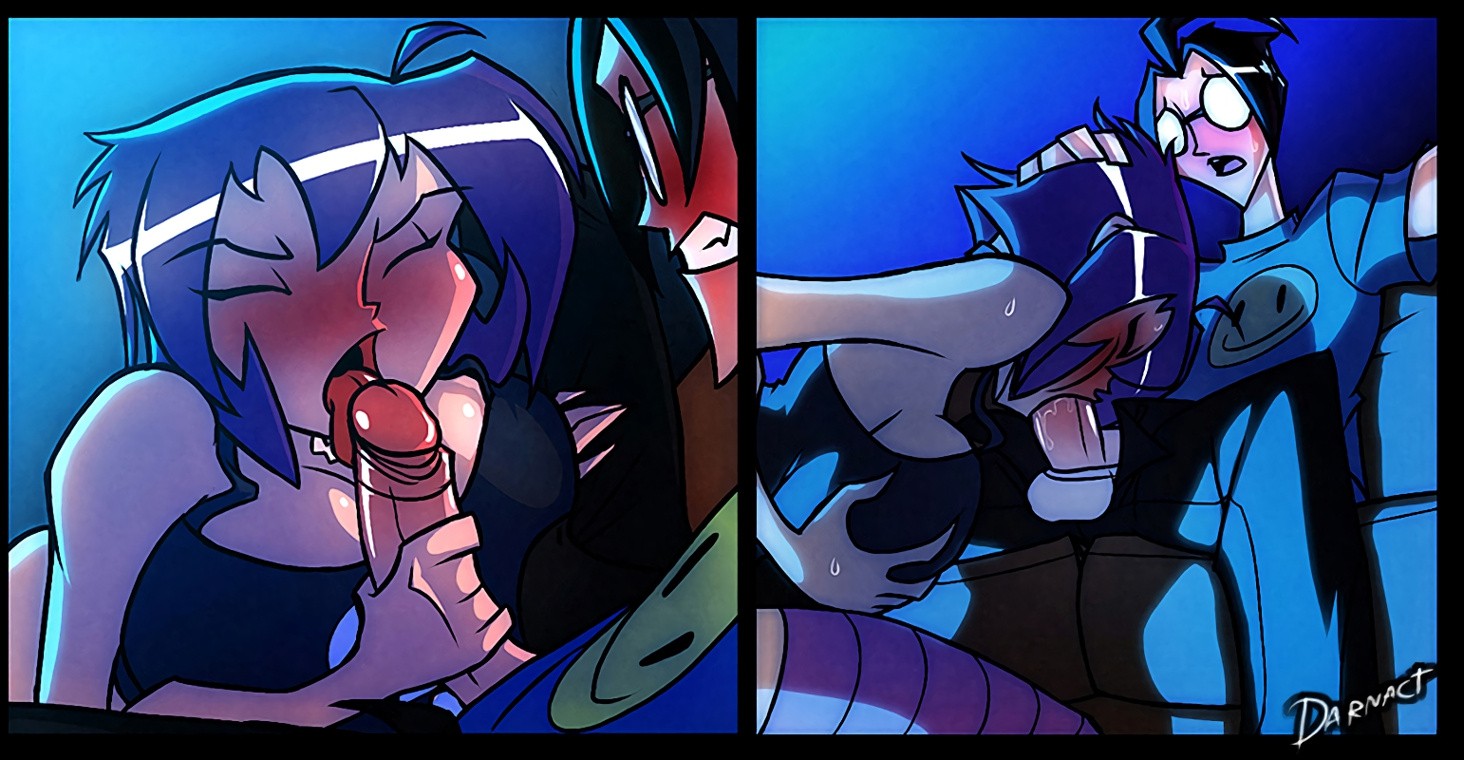 Gaz and Dib porn comic picture 2
