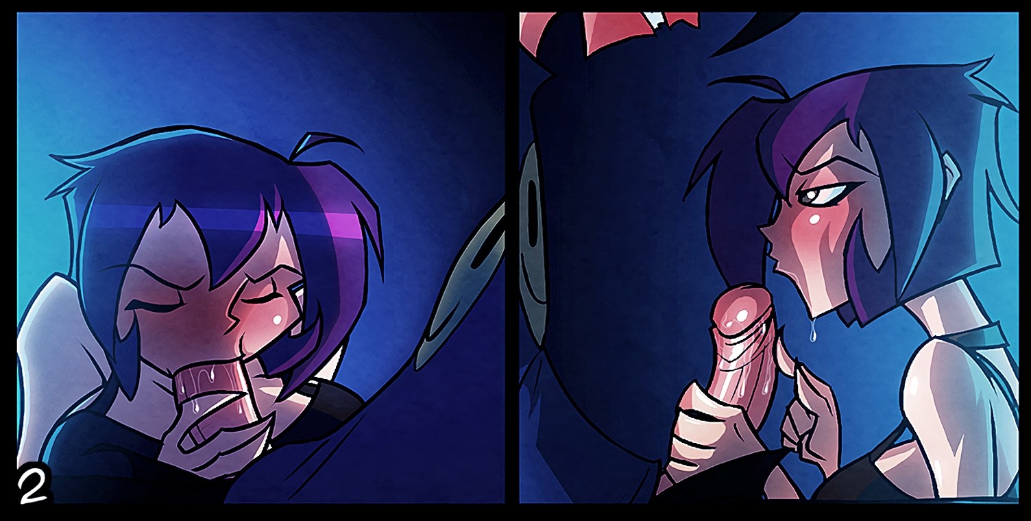 Gaz and Dib porn comic picture 3