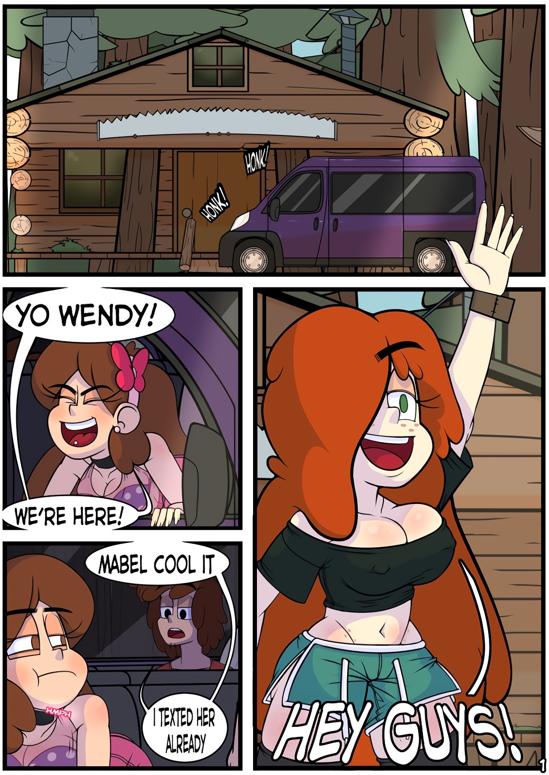 Gravity Break! porn comic picture 2
