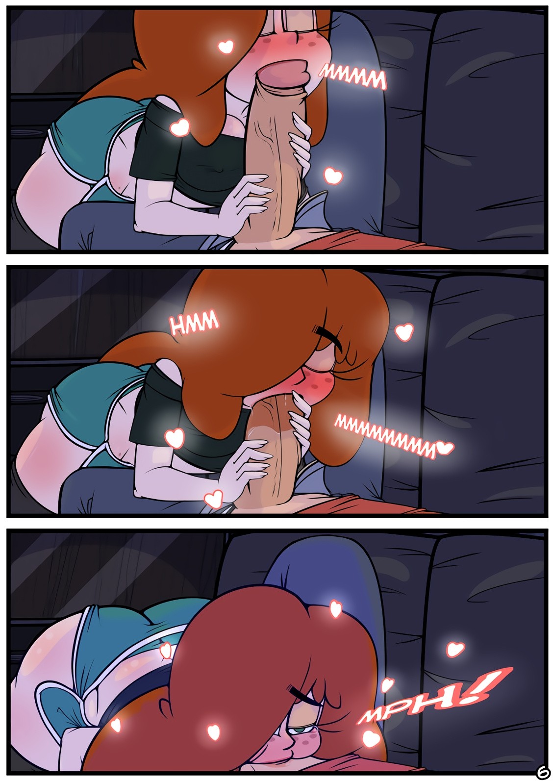 Gravity Break! porn comic picture 7