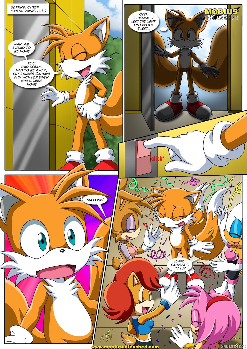Happai Birthday porn comic picture 2