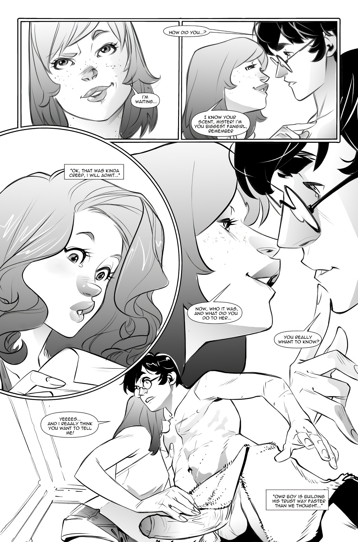 Harry Potter and The Mark of the Witch 6: Letters to a "friend" porn comic picture 5