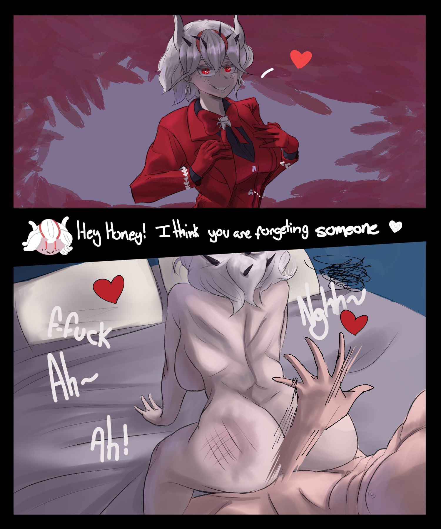 Helltaker's Valentine's Day porn comic picture 11