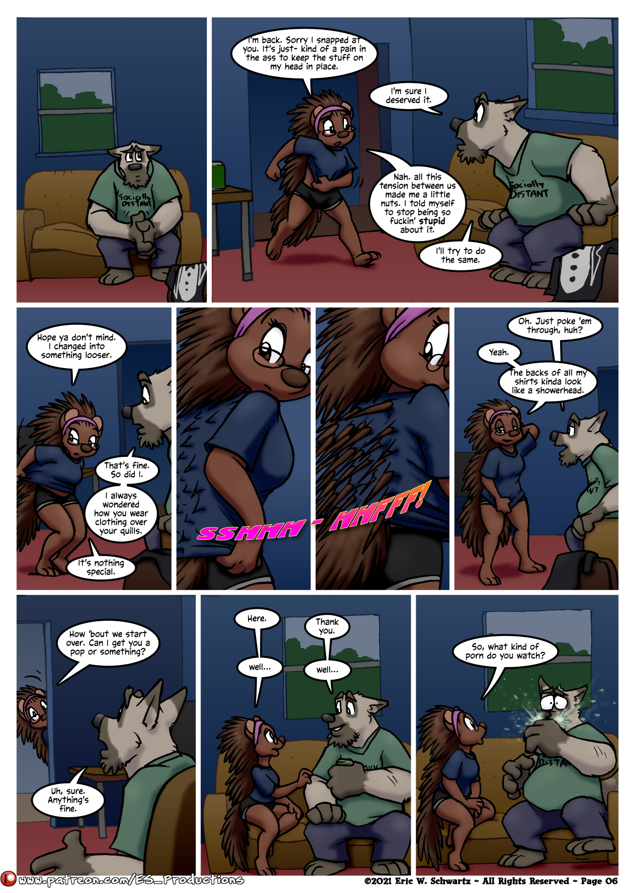 Holly & Doug's First Date porn comic picture 7