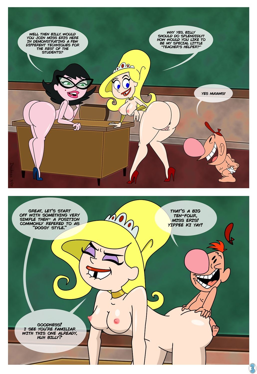 Hot For Teacher porn comic picture 3