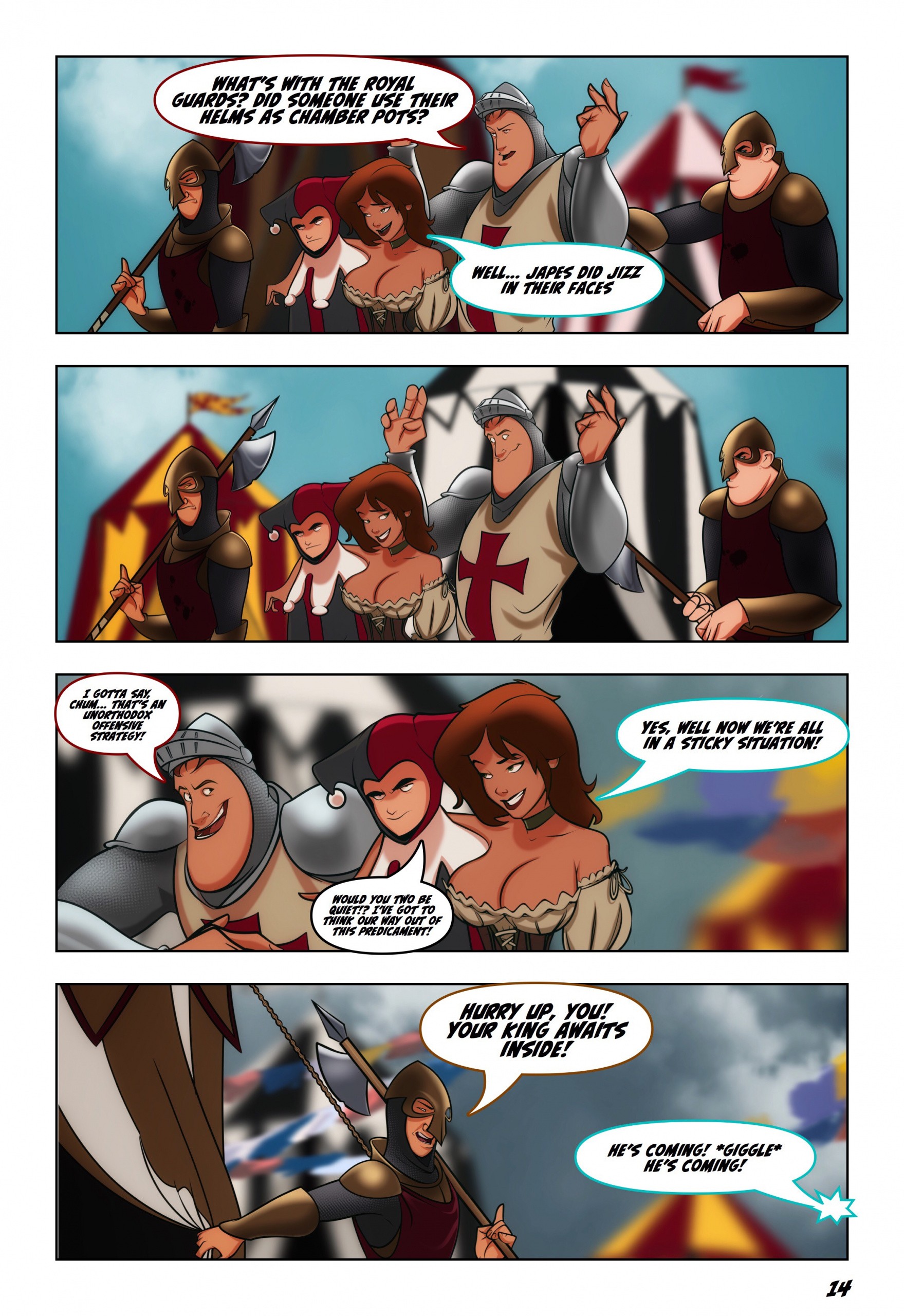 Jackanapes 3 - 4 porn comic picture 14