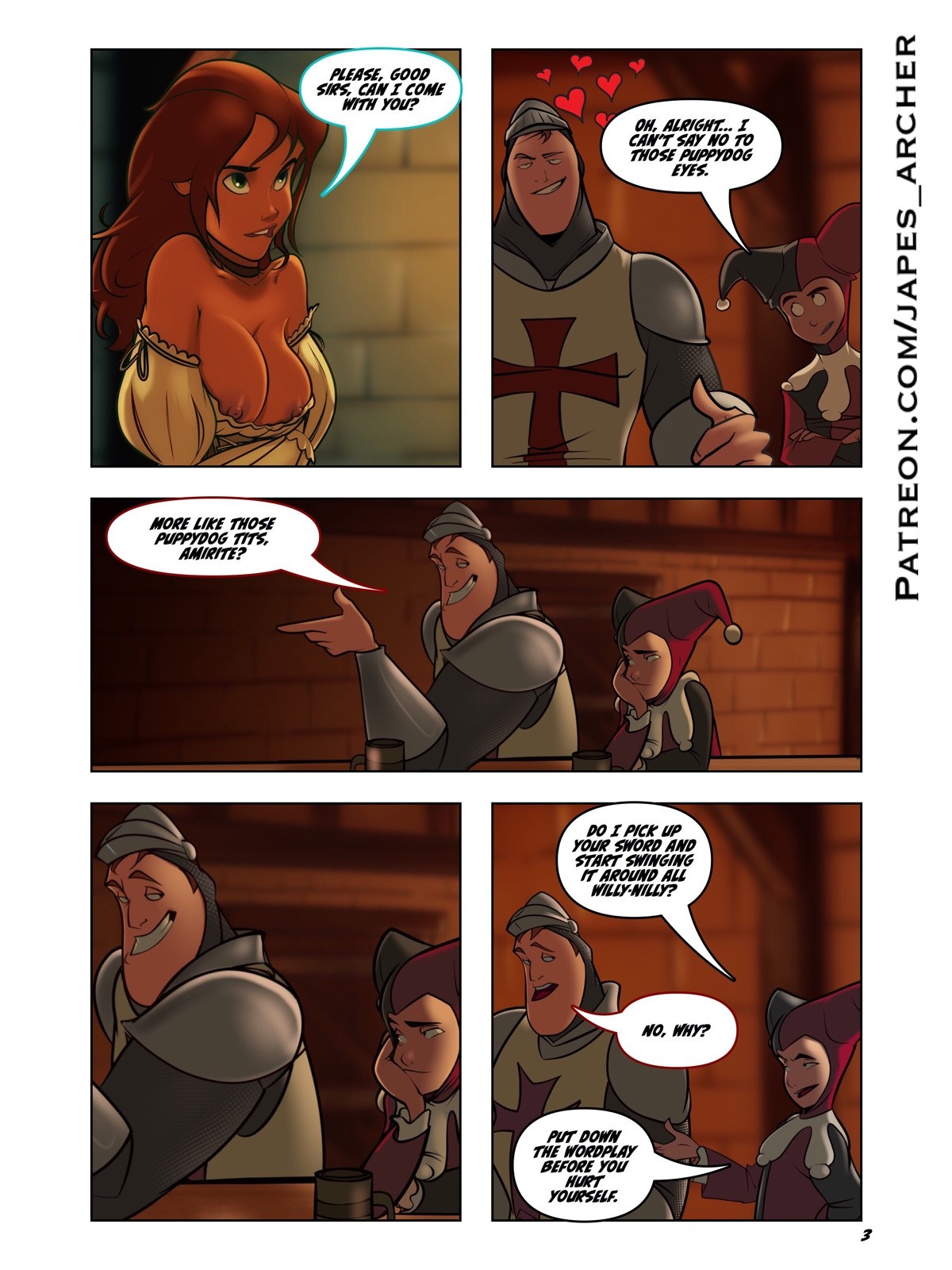 Jackanapes 3 - 4 porn comic picture 3