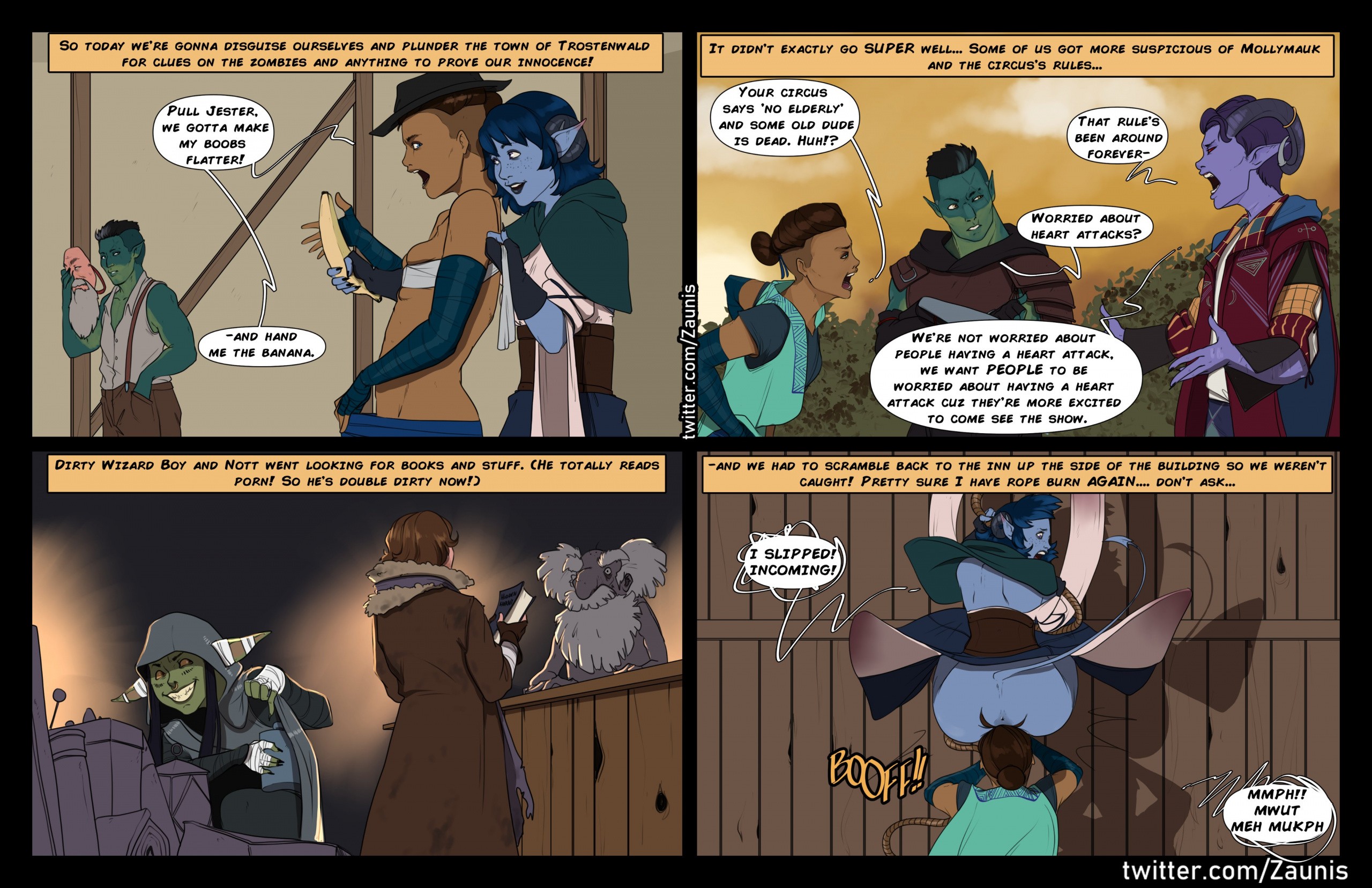 Jester Gets Around porn comic picture 18