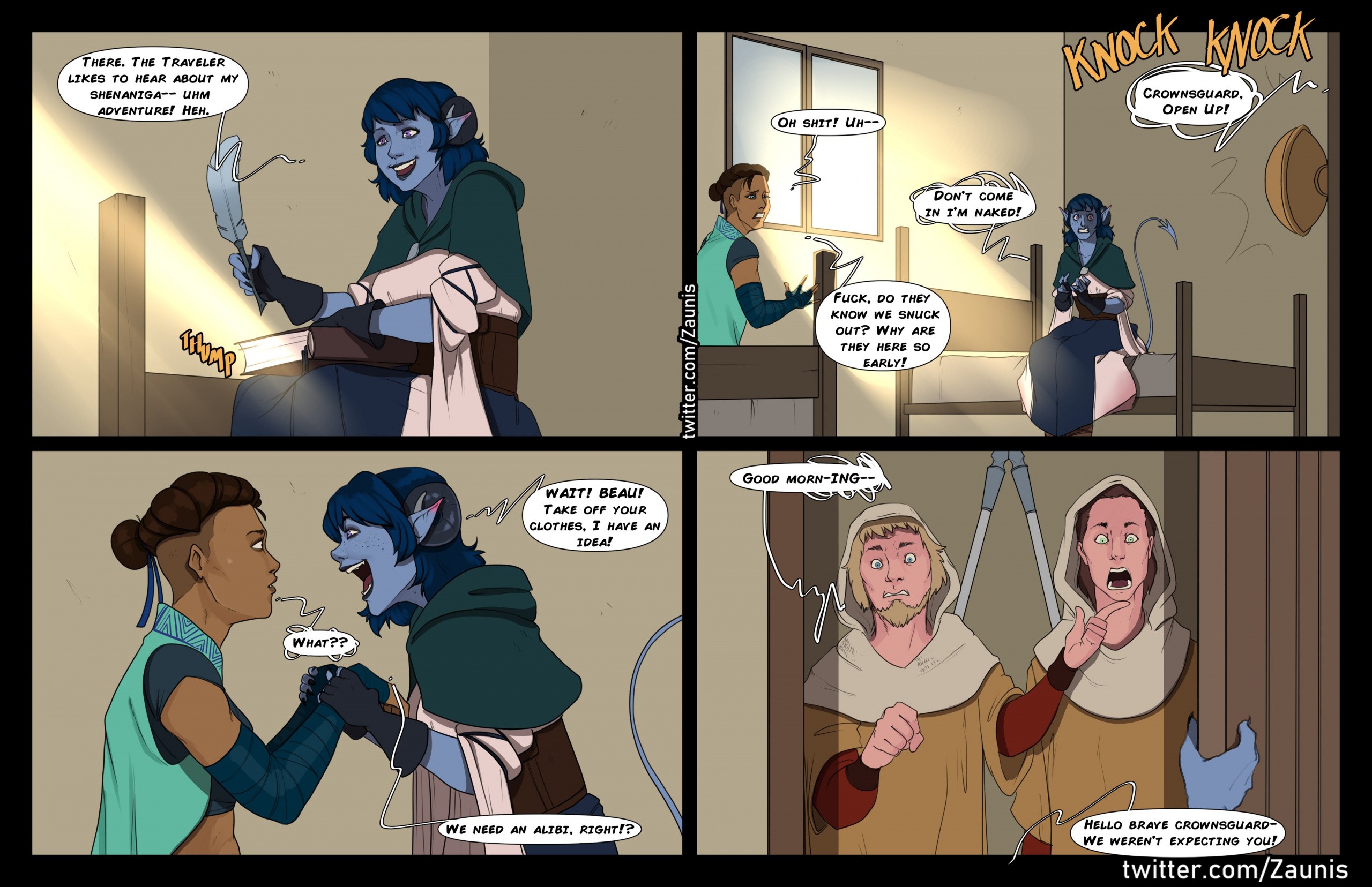Jester Gets Around porn comic picture 19