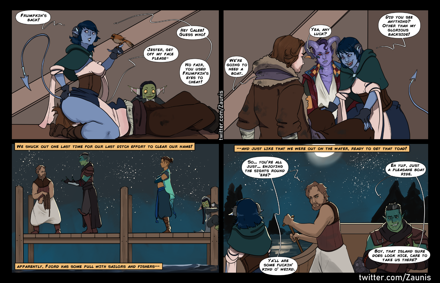 Jester Gets Around porn comic picture 33