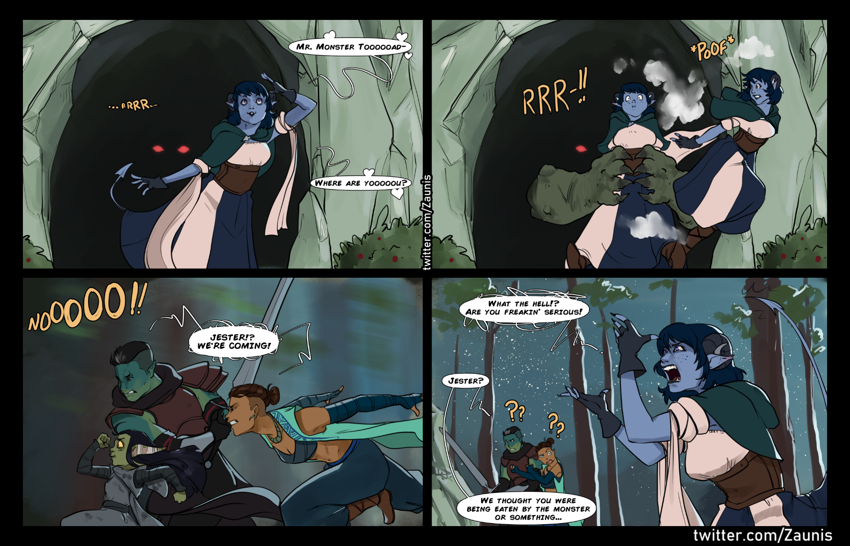 Jester Gets Around porn comic picture 35