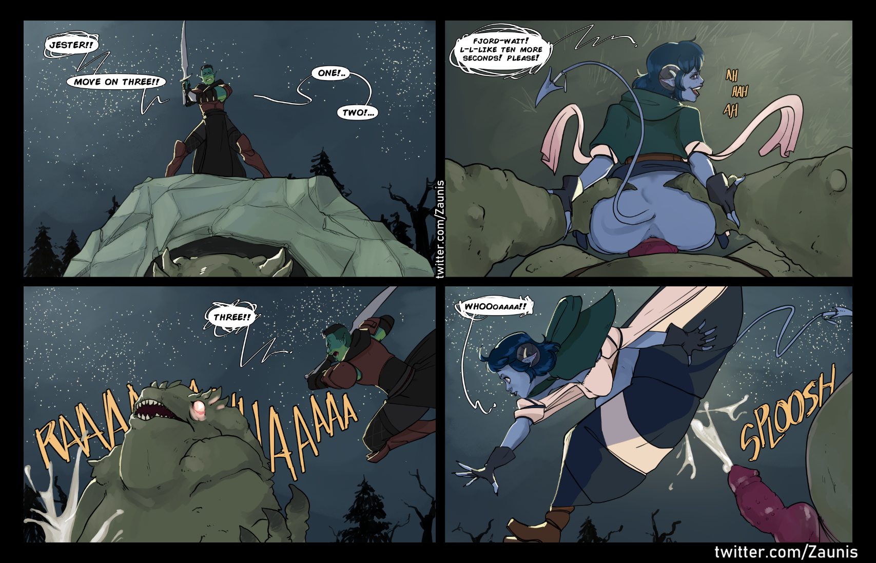 Jester Gets Around porn comic picture 39